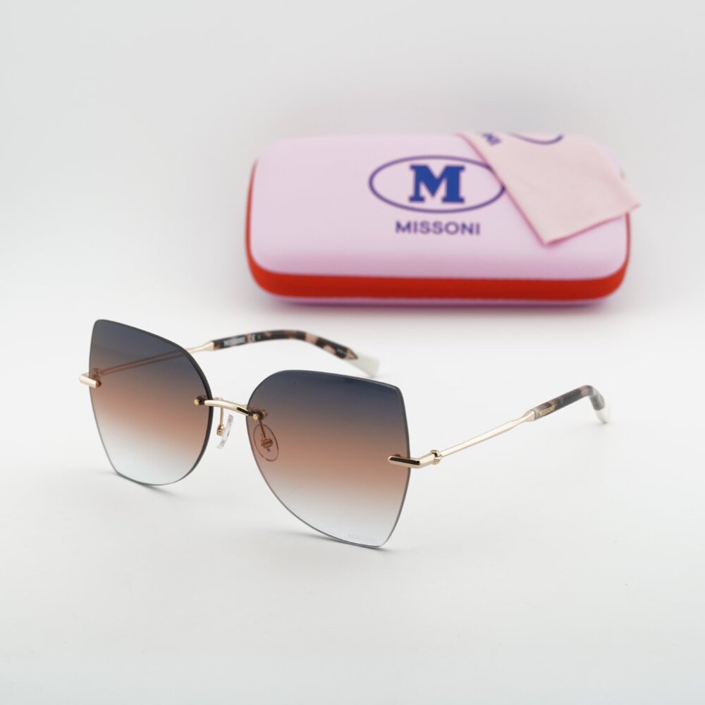 Missoni MIS 0119/S 0J5G PR Butterfly Sunglasses - Gold/Brown